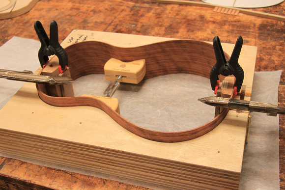 gluing the neck and end block in